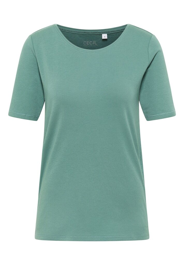 T-Shirt in Unifarbe