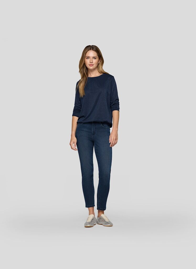 Shirt mit Glanzeffekt Shirt mit Glanzeffekt