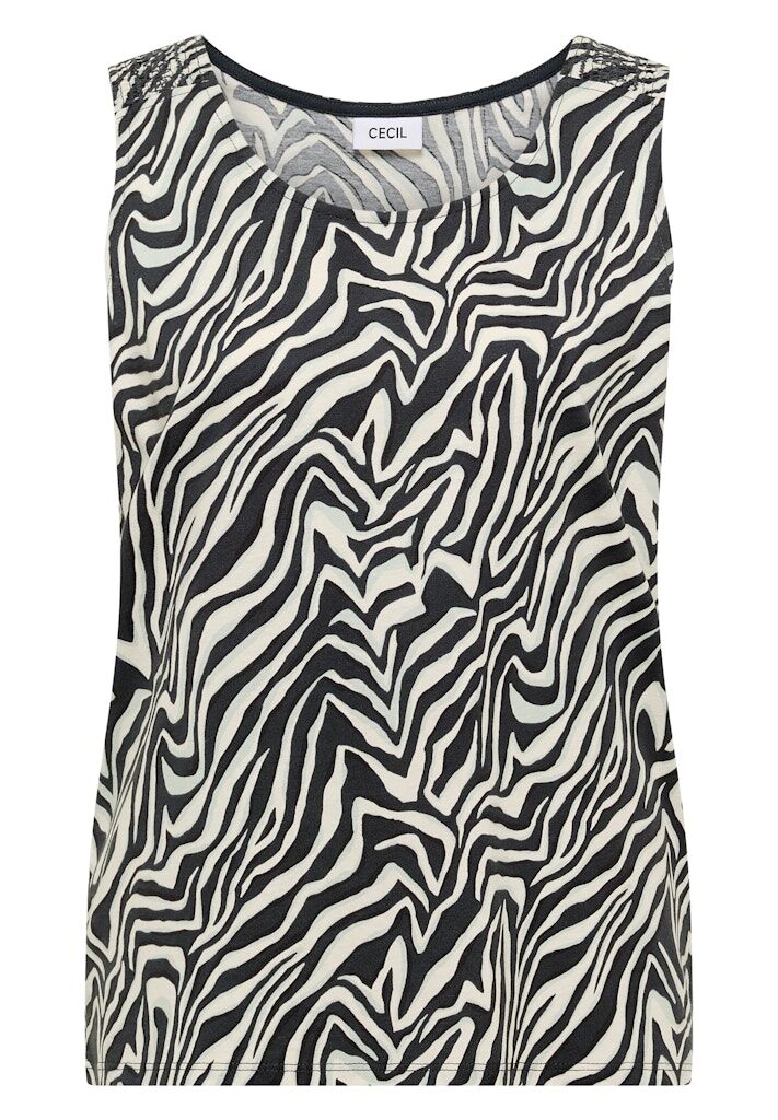 Top mit Allover-Print