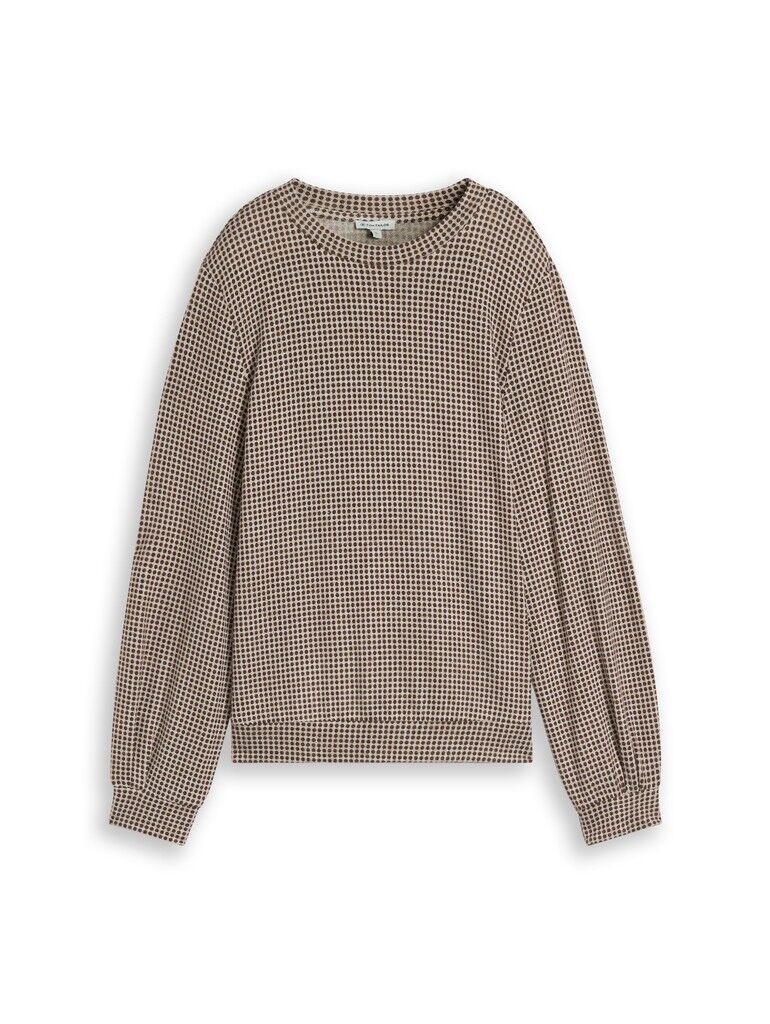 Cosy Langarmshirt mit Muster Cosy Langarmshirt mit Muster