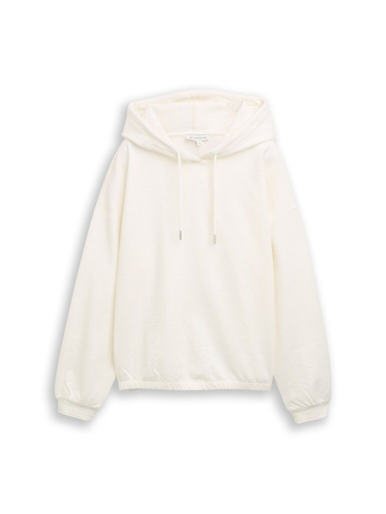 T-shirt hoody corduroy structure