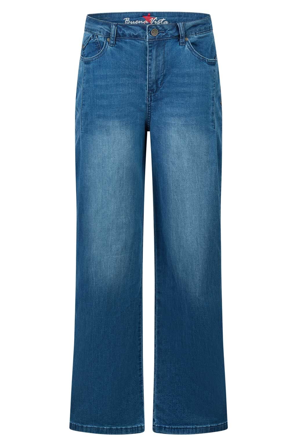 Jeans "Wide Leg Pleat"