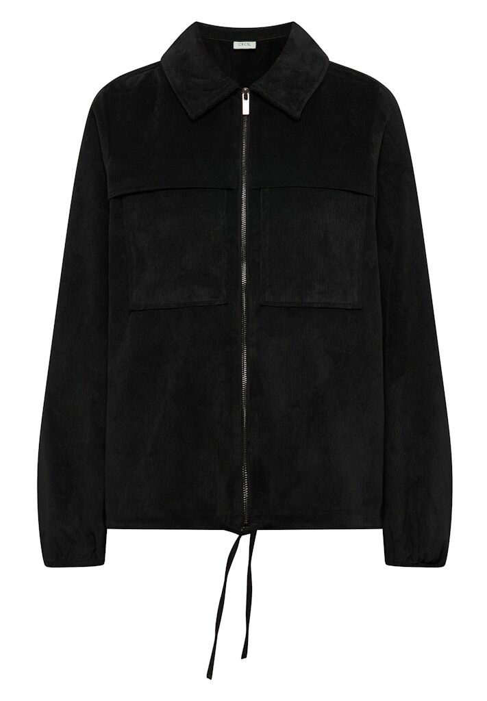 Cordjacke mit Tunnelzug