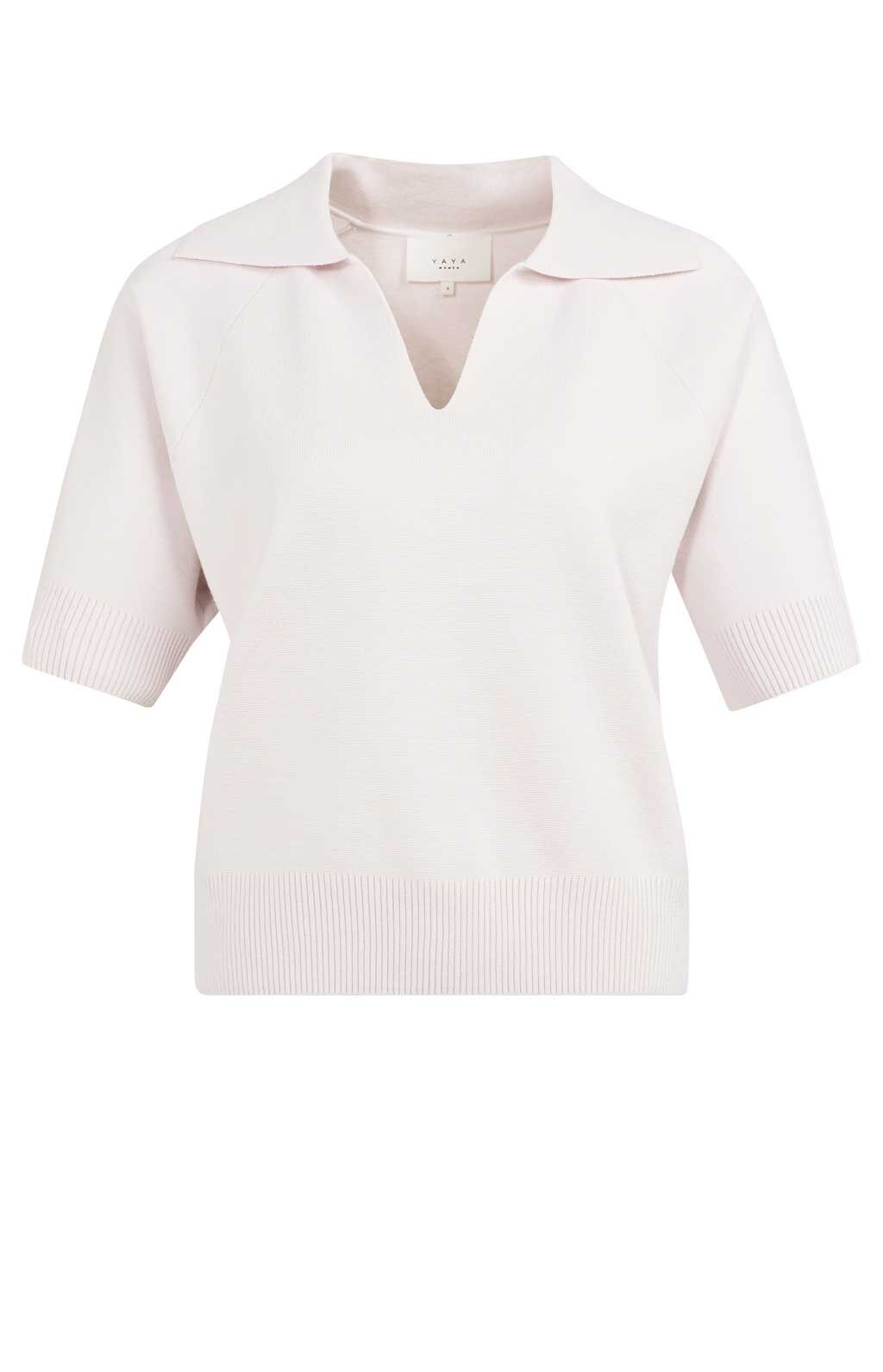 Strickpullover mit Kragen