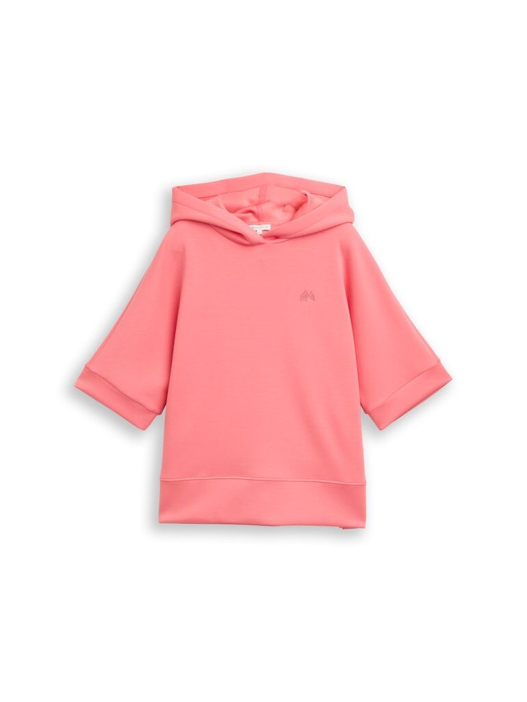 Hoodie Sweatshirt aus Scuba Hoodie Sweatshirt aus Scuba