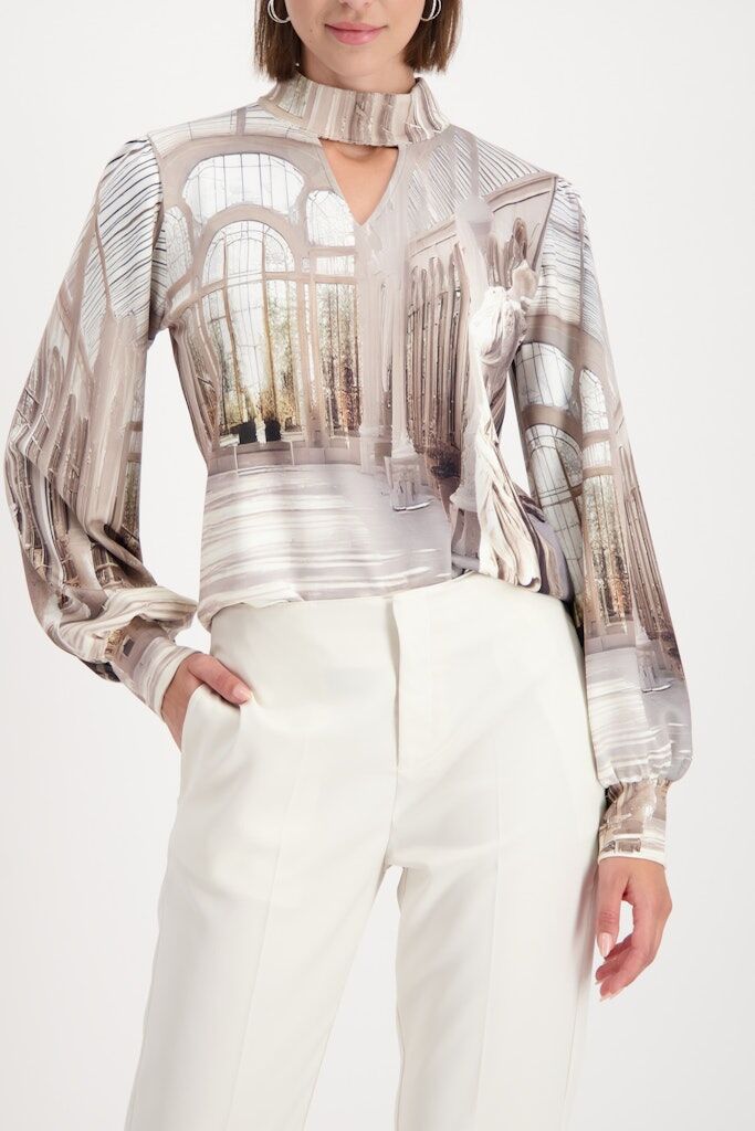 Shirt mit All-Over-Print