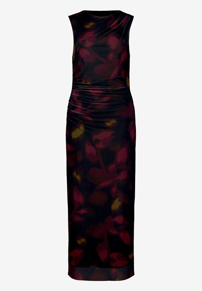 Mesh-Kleid mit Blumen Mesh-Kleid mit Blumen