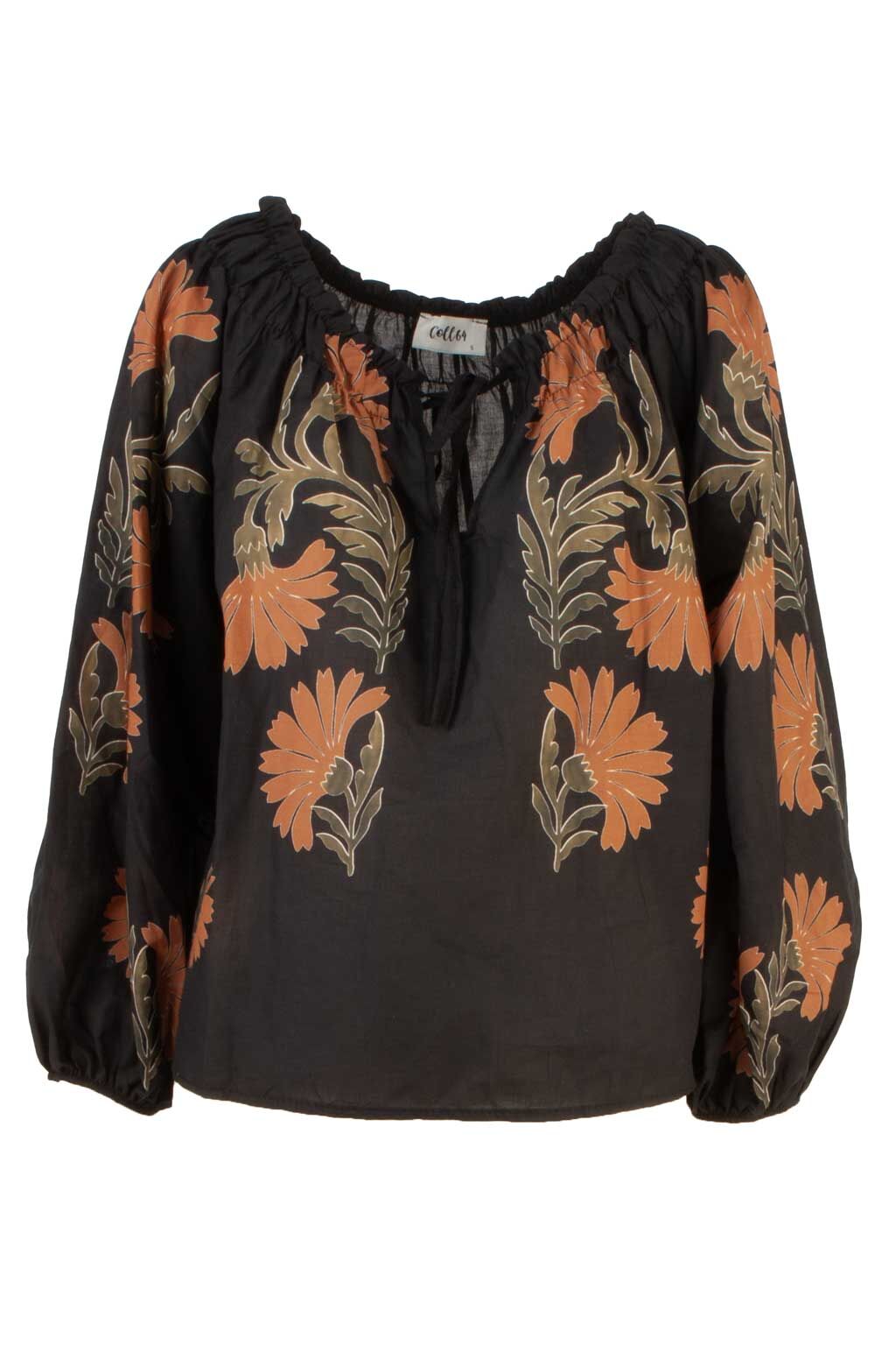 Tunikabluse mit Floralprint