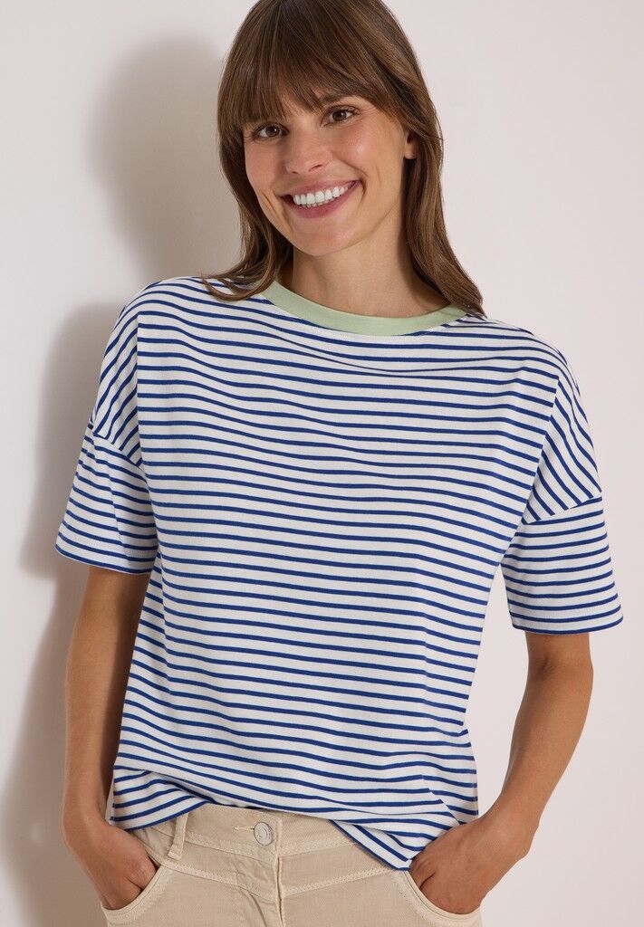 T-Shirt mit Streifen