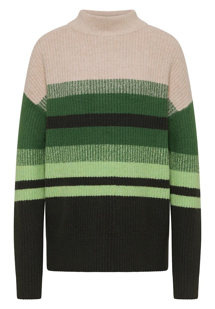 Gestreifter Mouliné Pullover Gestreifter Mouliné Pullover