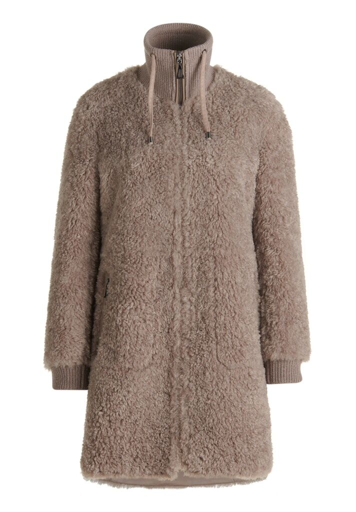 Plüschjacke