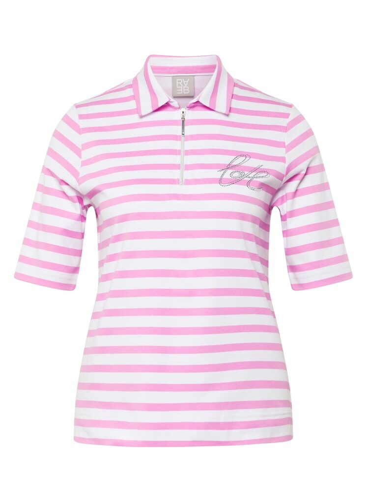 Poloshirt mit Streifen Poloshirt mit Streifen