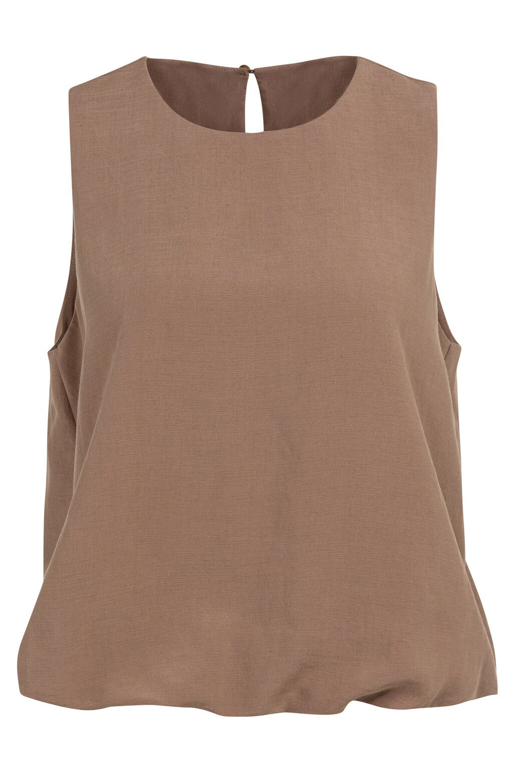 Top mit gebauschtem Saum Top mit gebauschtem Saum