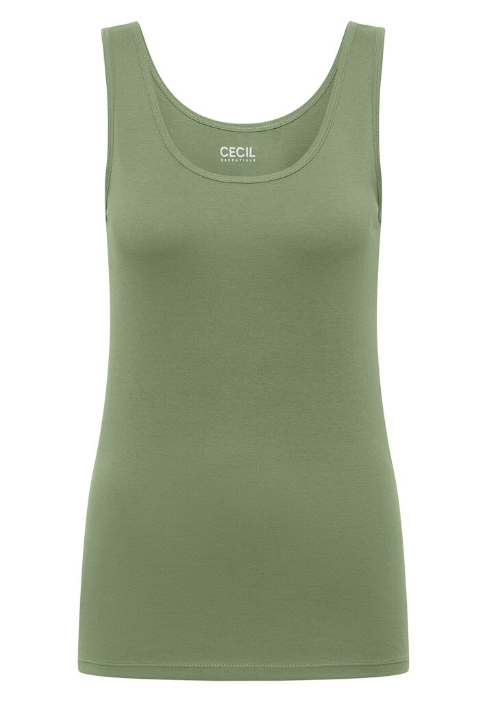 Basic Top aus reiner Baumwolle