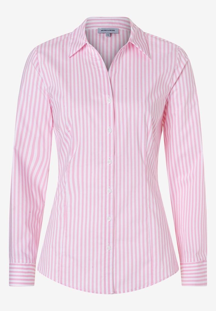 gestreifte Hemdbluse