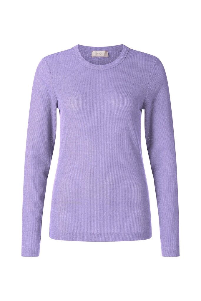 Rich & Royal Longsleeve EcoVero Rib Lurex Rich & Royal Longsleeve EcoVero Rib Lurex