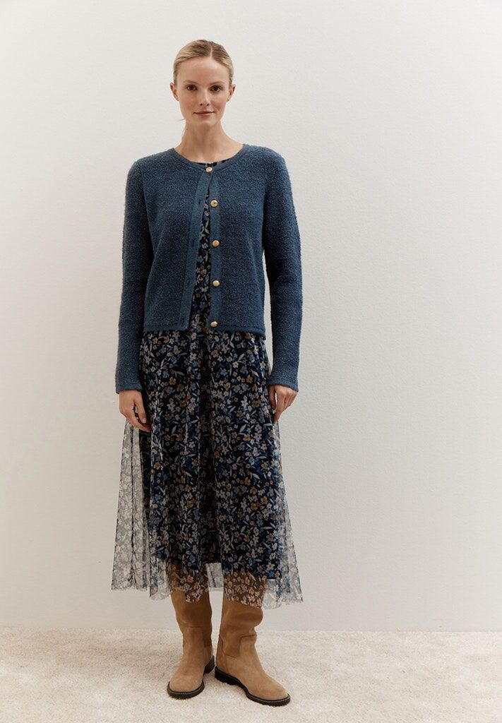 Bouclé-Cardigan