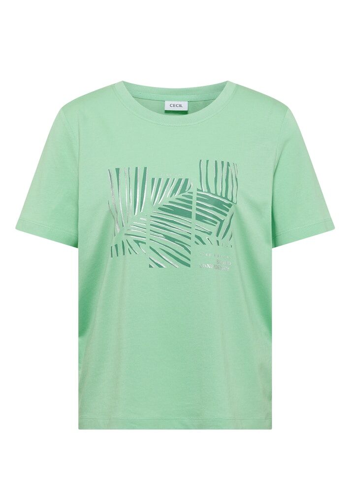 T-Shirt mit Rundhals und Artwork T-Shirt mit Rundhals und Artwork