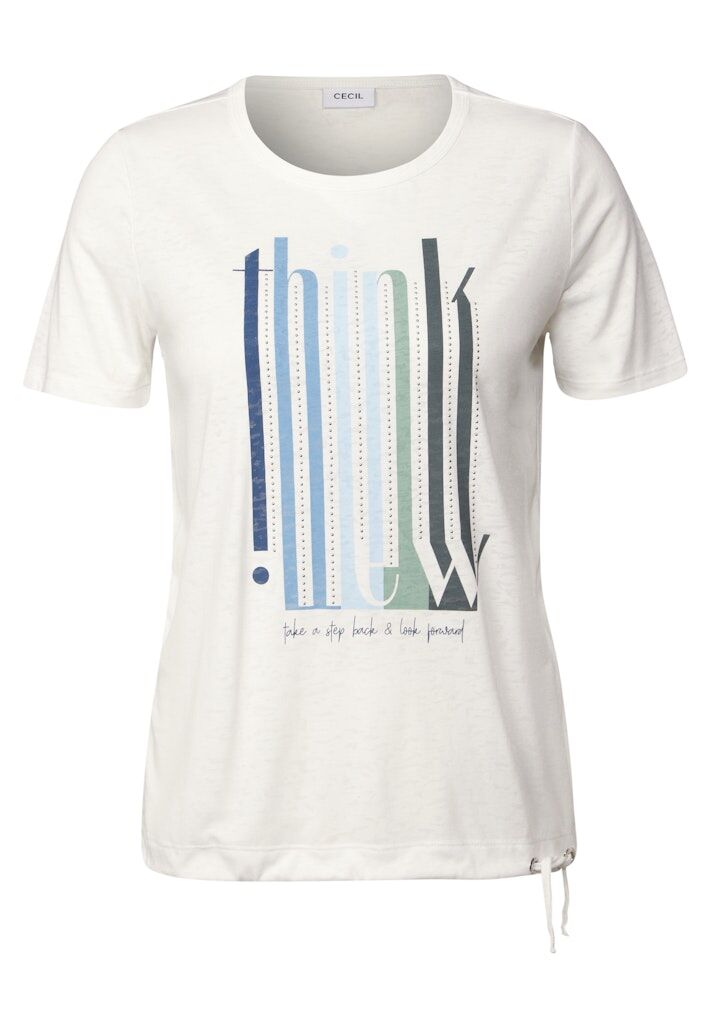 Cecil Shirt mit Wording Cecil Shirt mit Wording