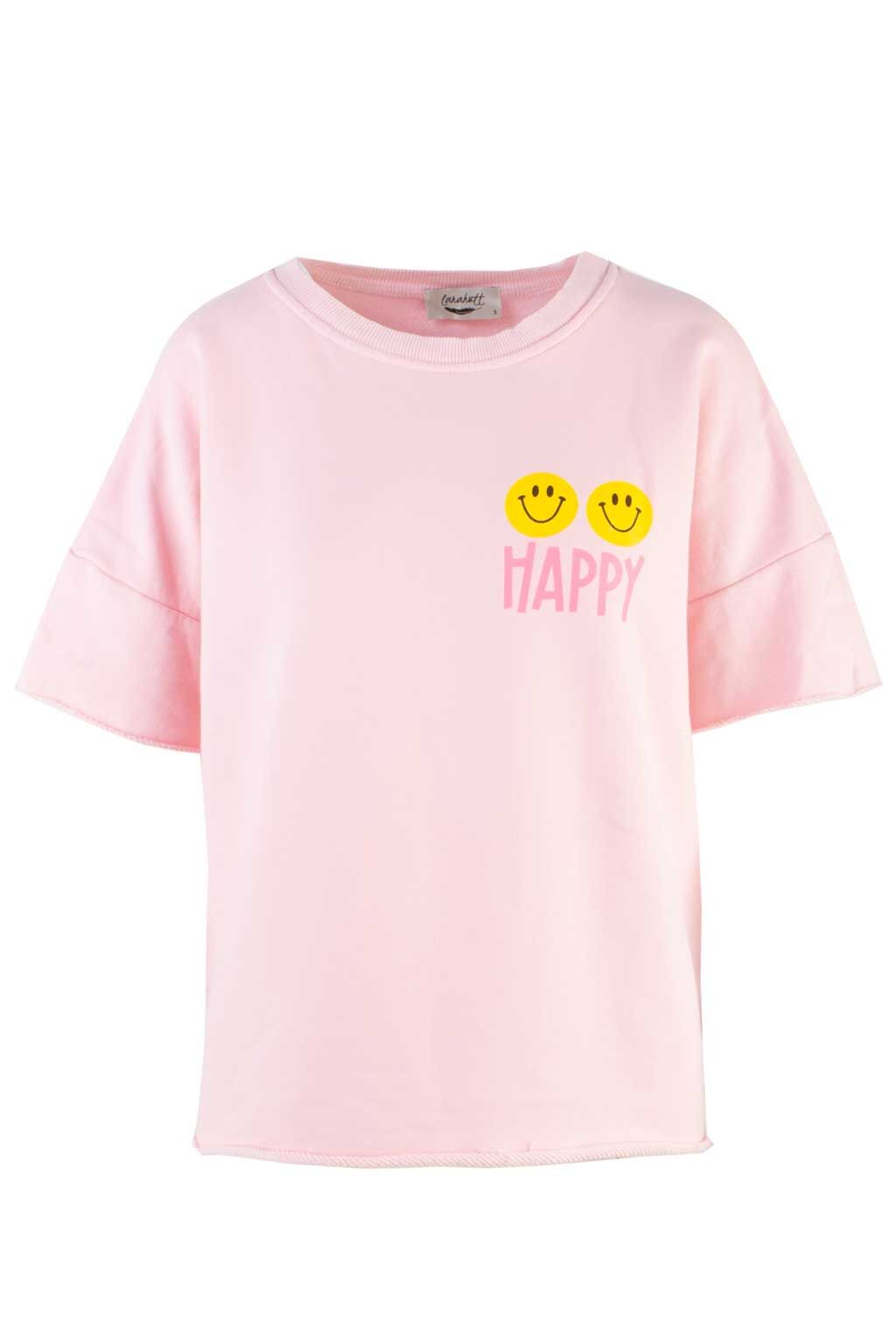 Larahutt Sweatshirt "Happy"