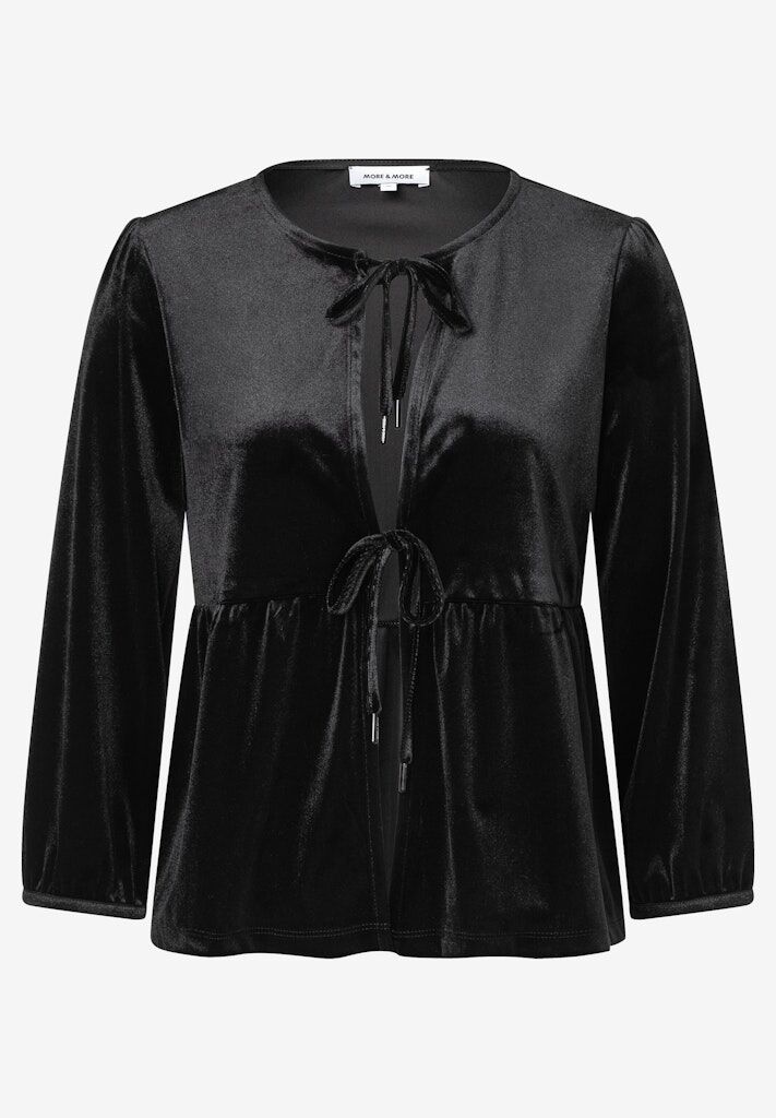 Velvet-Jersey Jacket