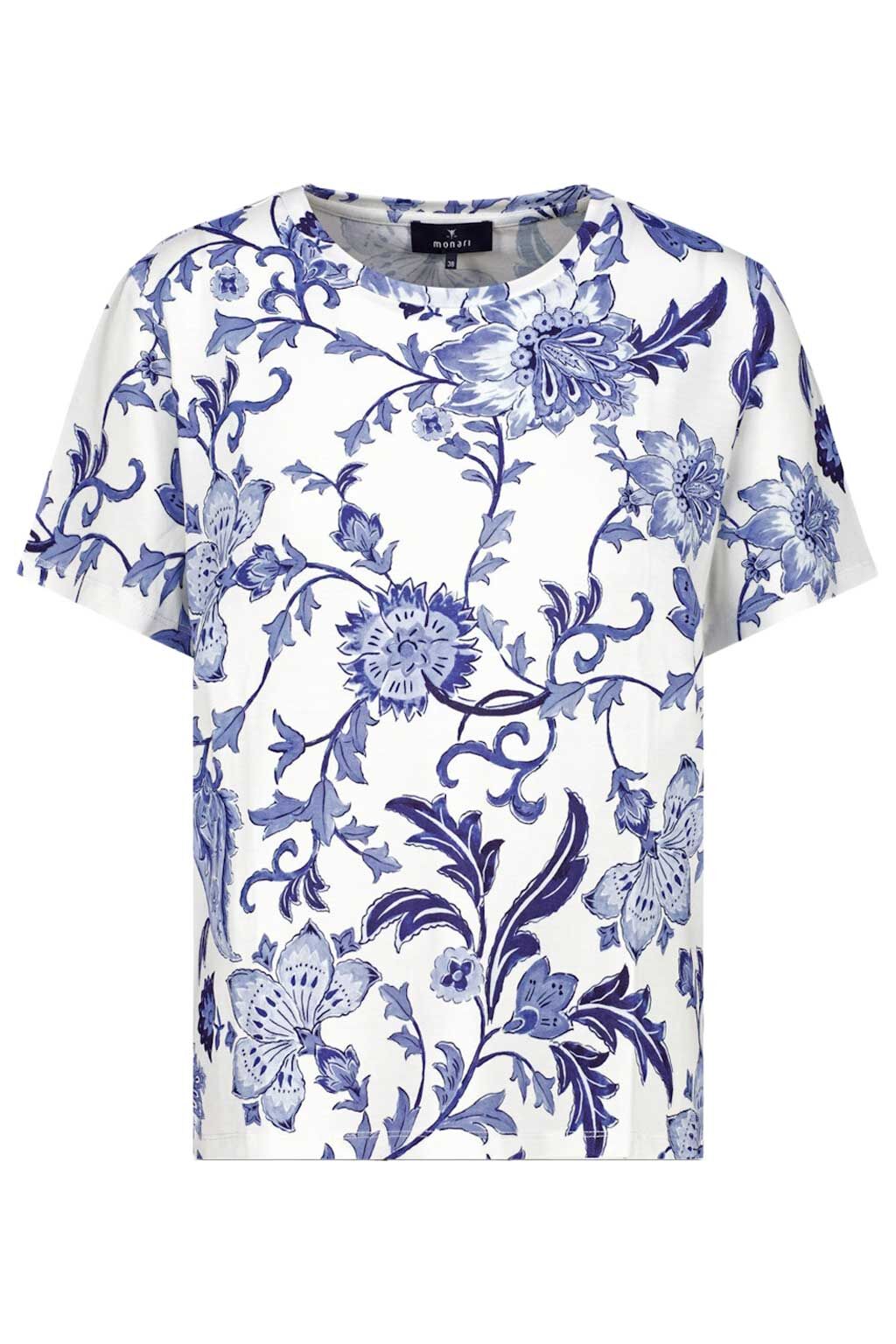 T-Shirt mit Blumenmuster