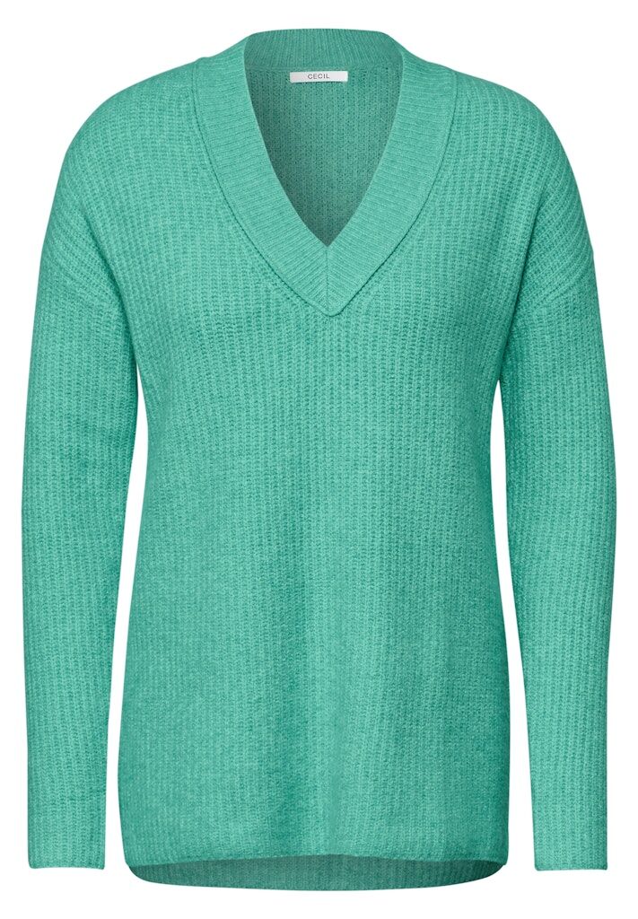 Pullover mit V-Ausschnitt Pullover mit V-Ausschnitt