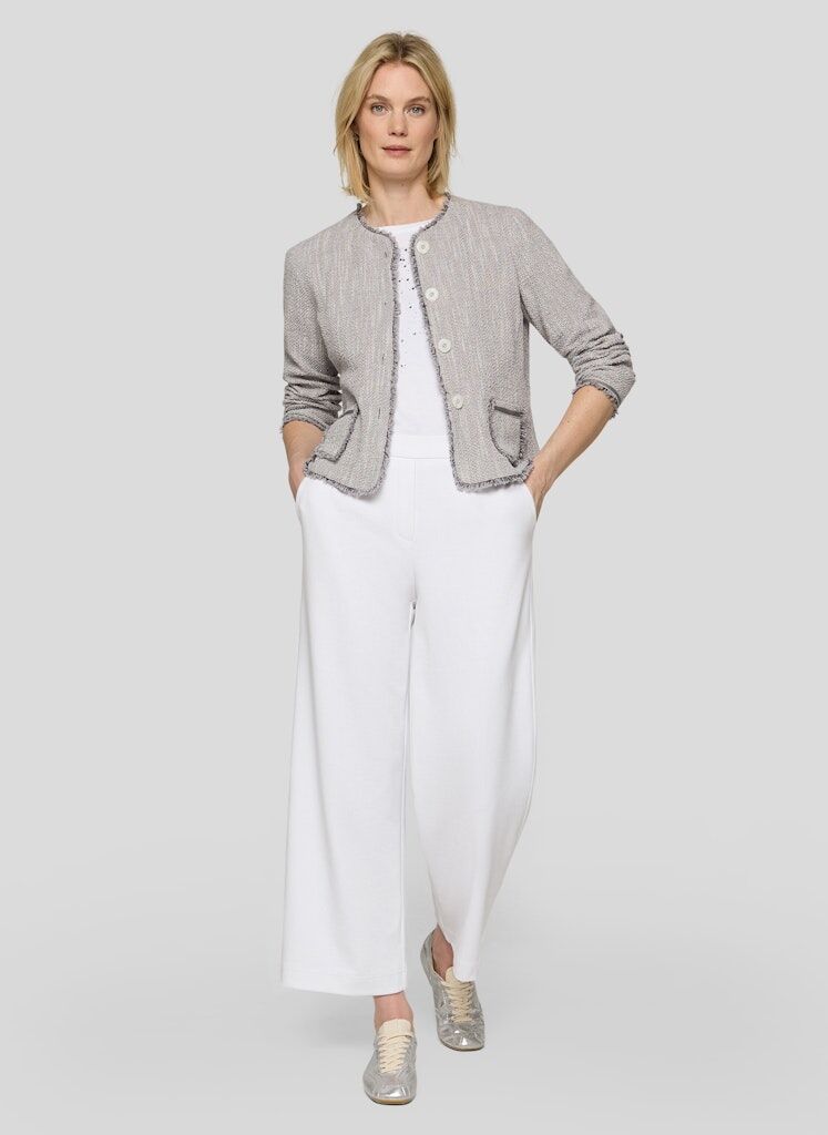 Jacke in Tweed-Optik