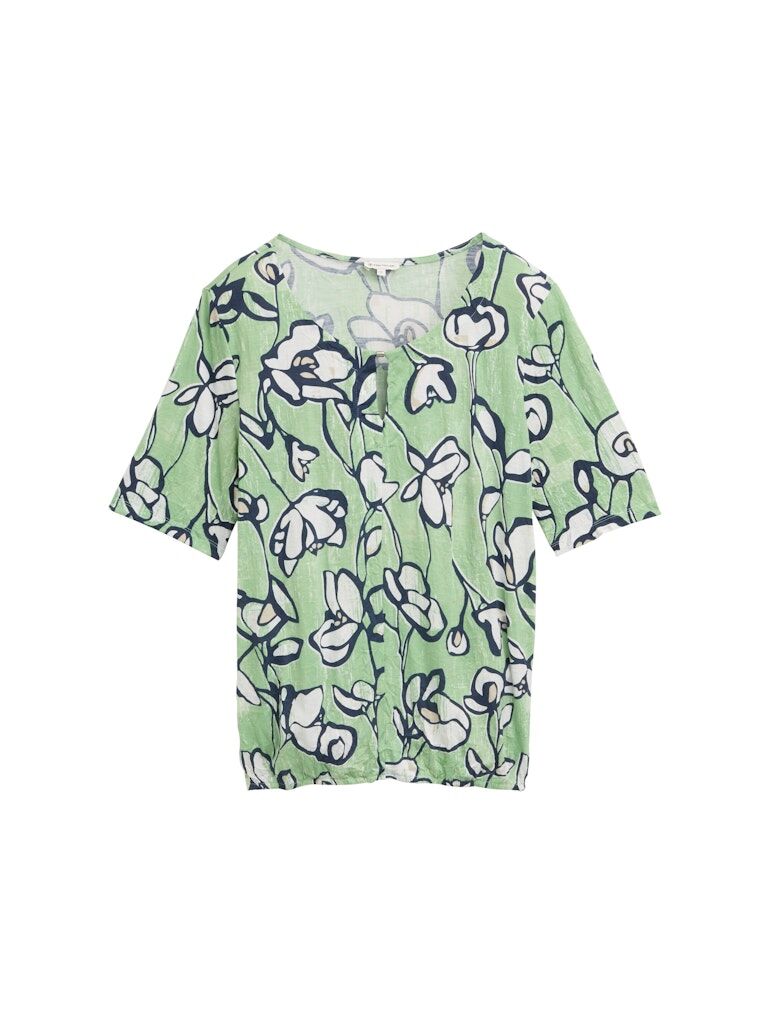 Crinkle Blusenshirt