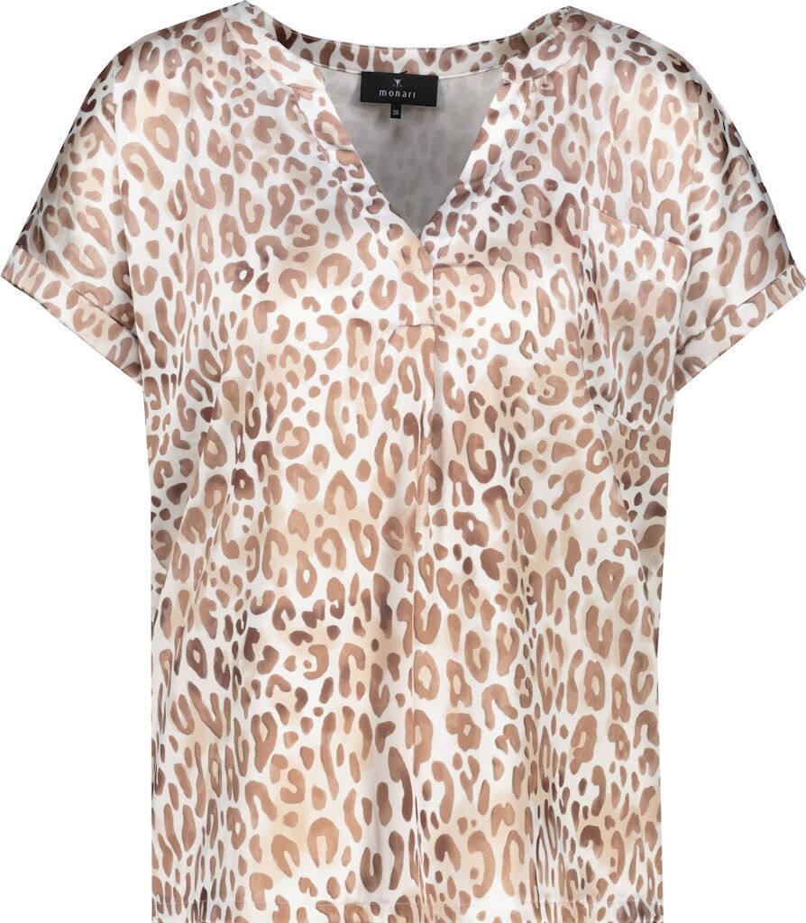 Monari Bluse im Leo-Print Monari Bluse im Leo-Print