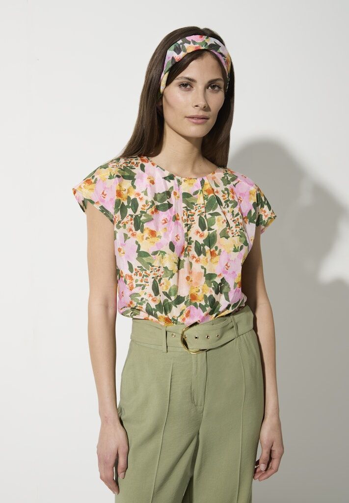 Blumenbluse