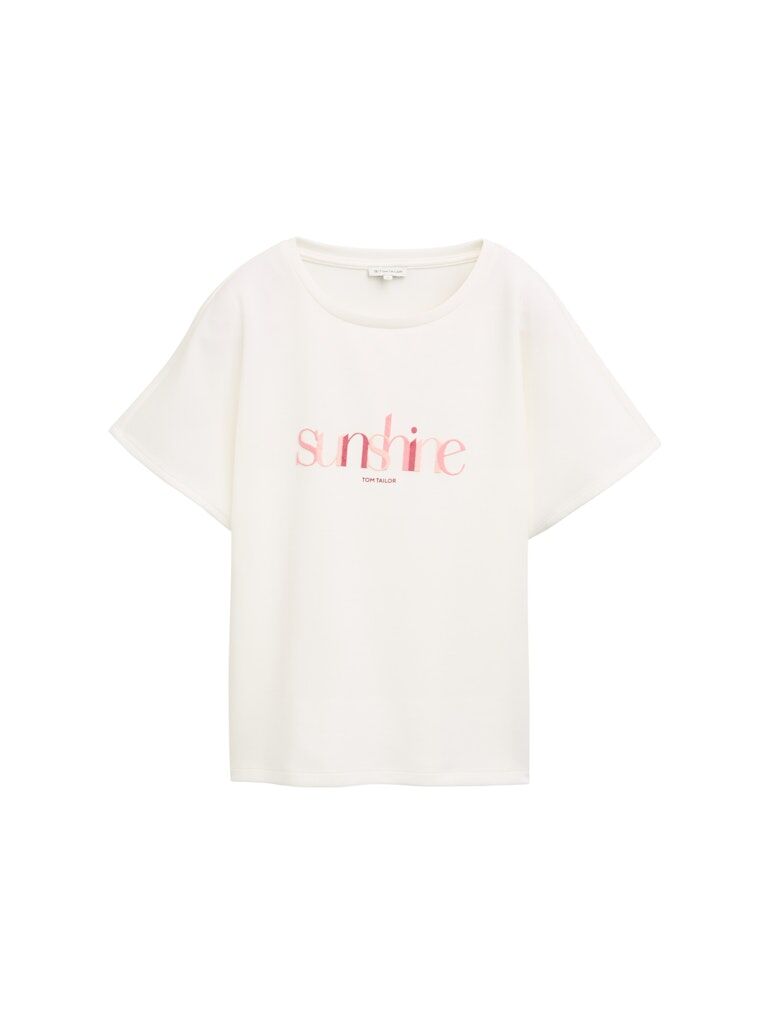 Loose Fit T-Shirt mit Print