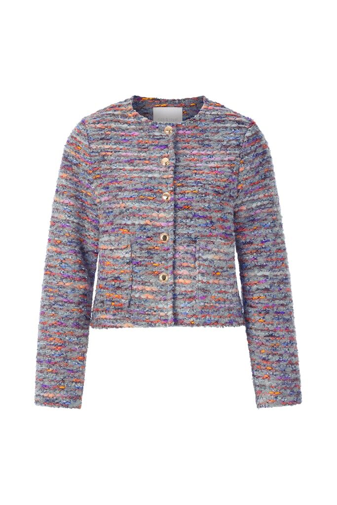 Bouclé Jacke