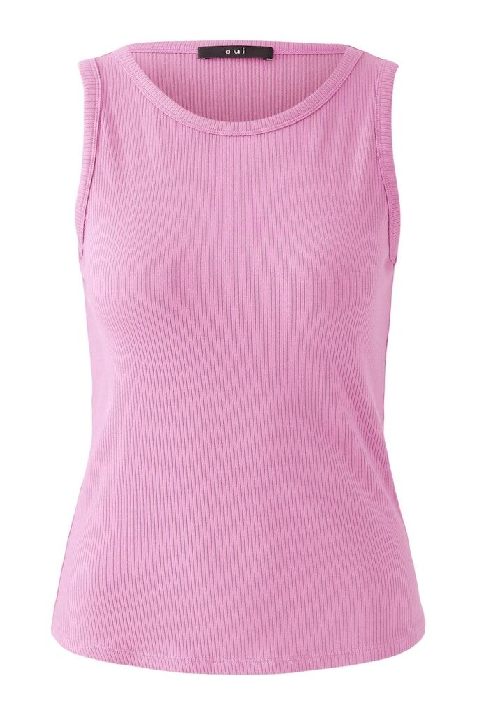 Oui FILIZ Top elastische Viskoserippe Oui FILIZ Top elastische Viskoserippe