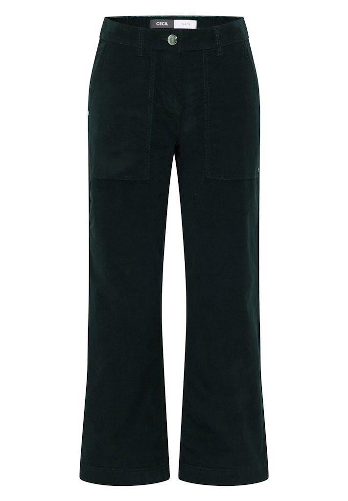 Wide Leg Cordhose