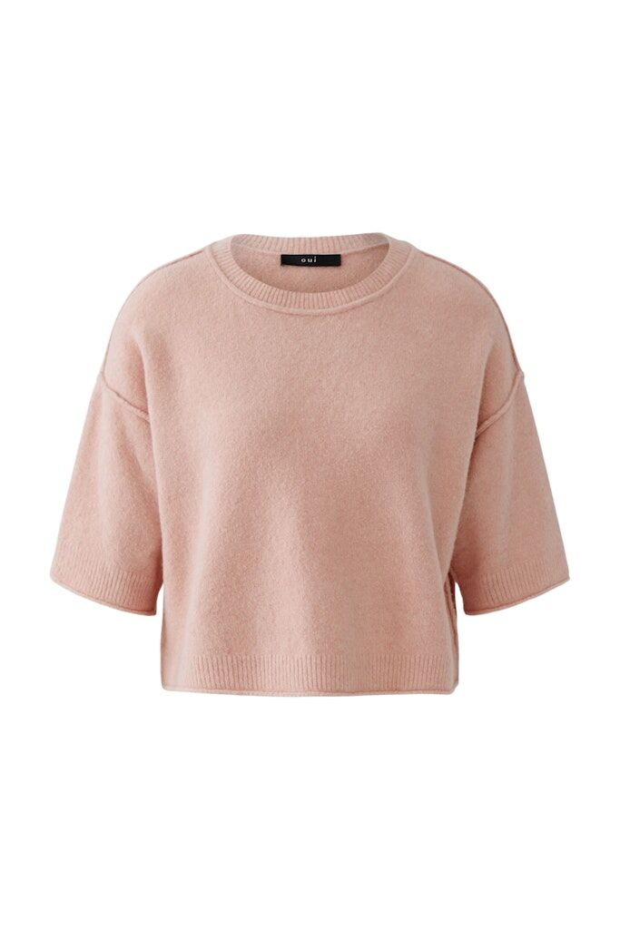 Halbarm-Strickpullover Halbarm-Strickpullover