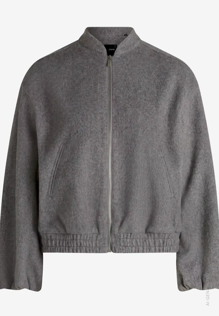 Collegejacke mit Reißverschluss