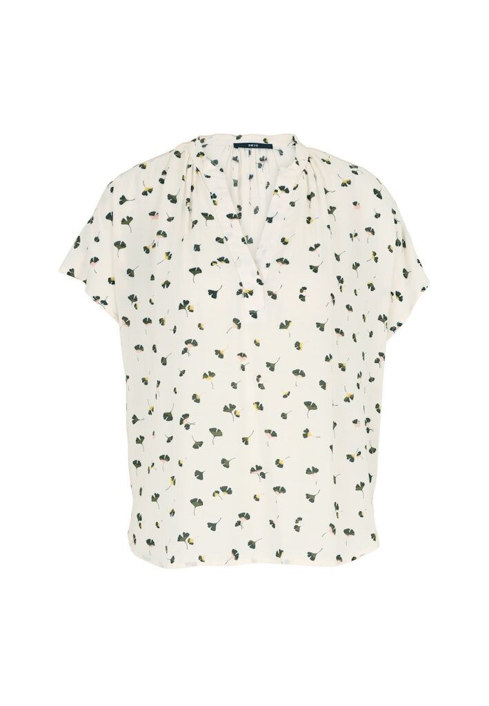Zero Bluse mit Blätterprint