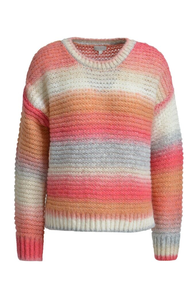 Gestreifter Pullover