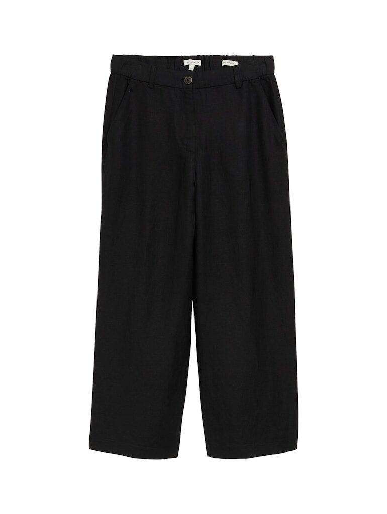 Tom Tailor Culotte Hose mit Leinenanteil Tom Tailor Culotte Hose mit Leinenanteil