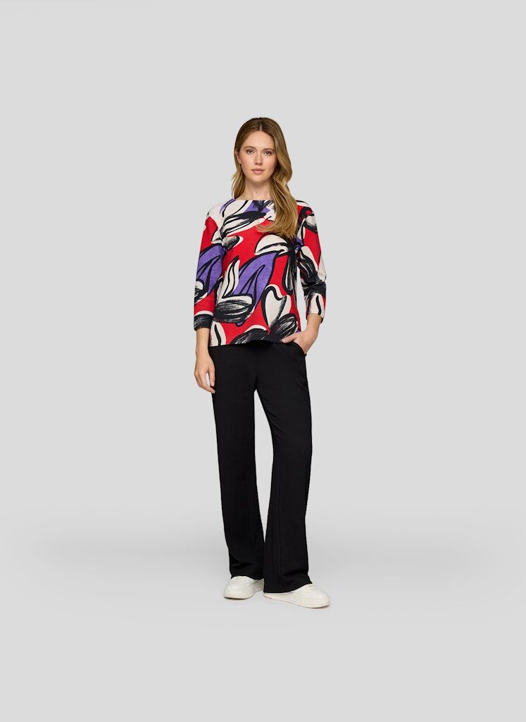Shirt mit floralem Print