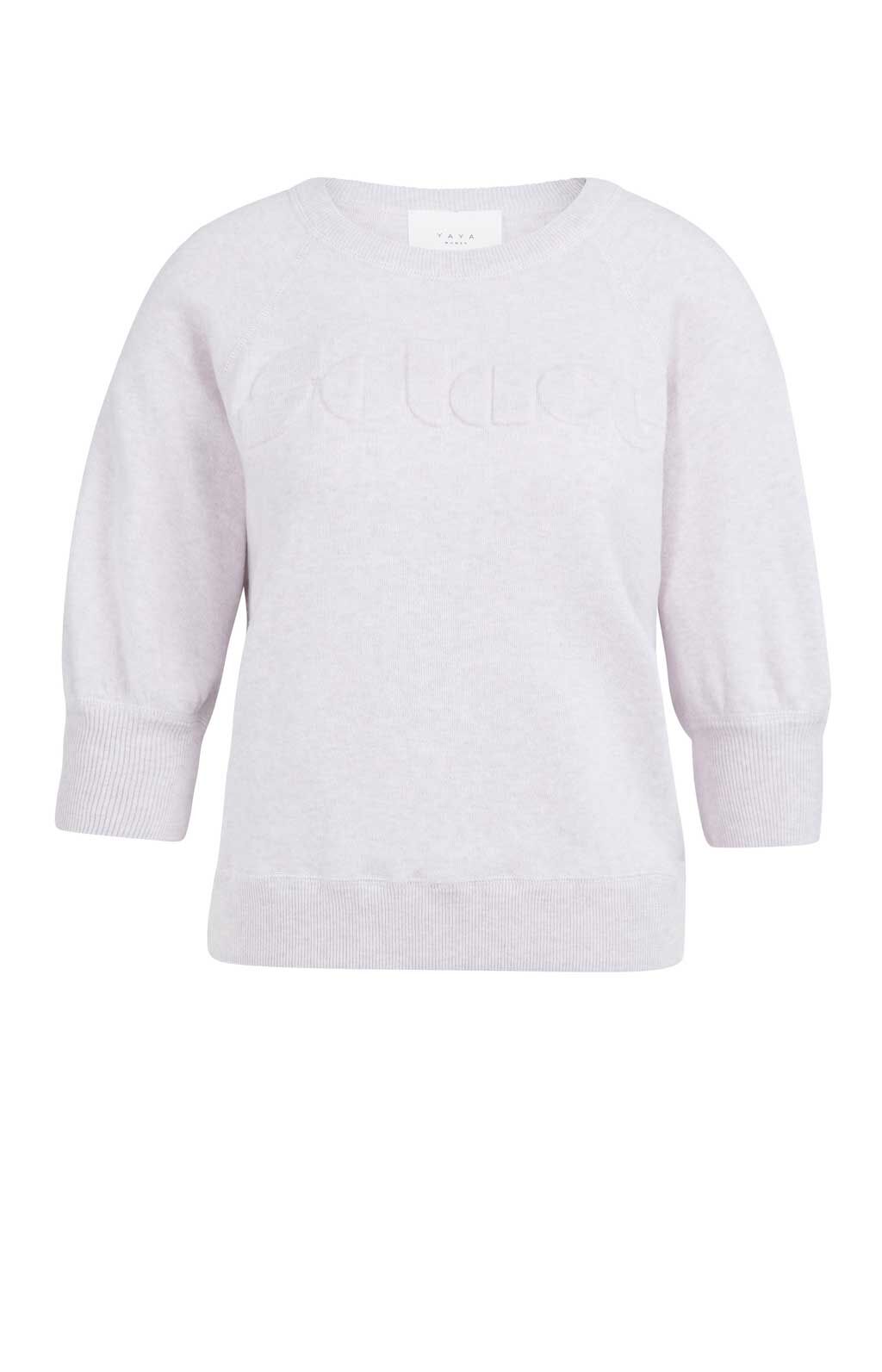 Sweatshirt mit Aufschrift