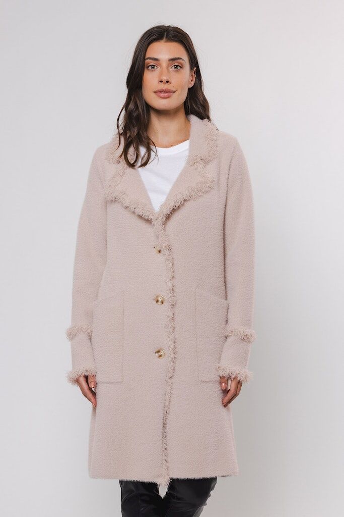 Rino & Pelle Strickmantel Catena