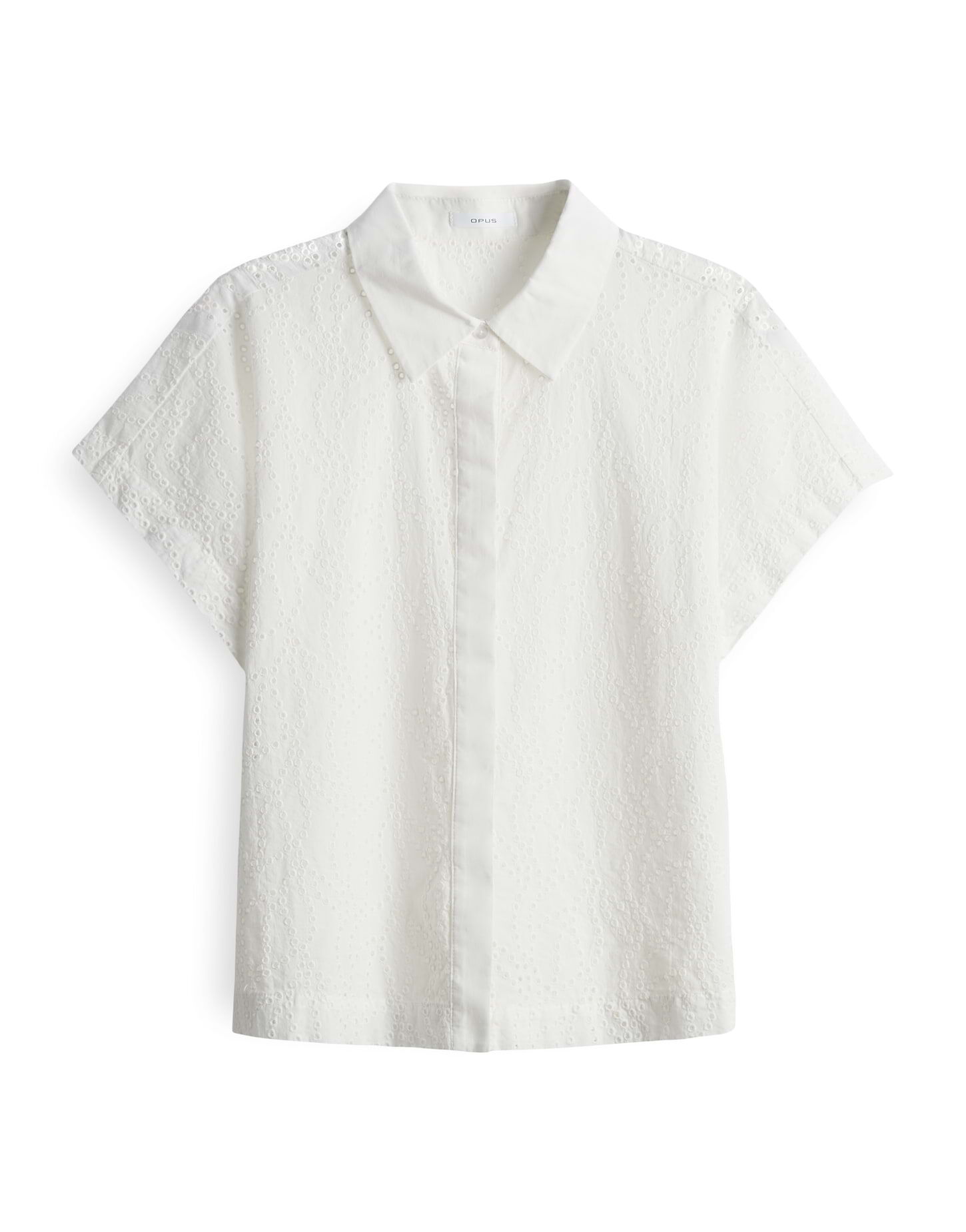 Opus Bluse "Fessin" mit Lochstruktur
