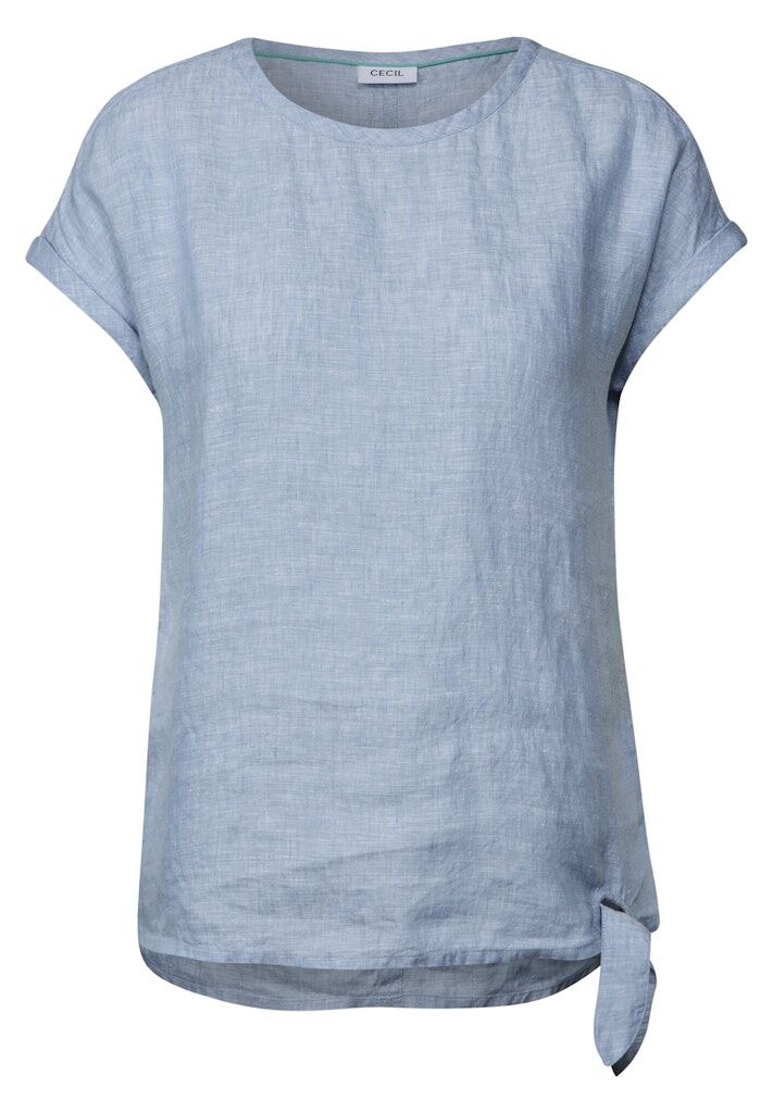 Cecil Leinen Chambray-Bluse Cecil Leinen Chambray-Bluse