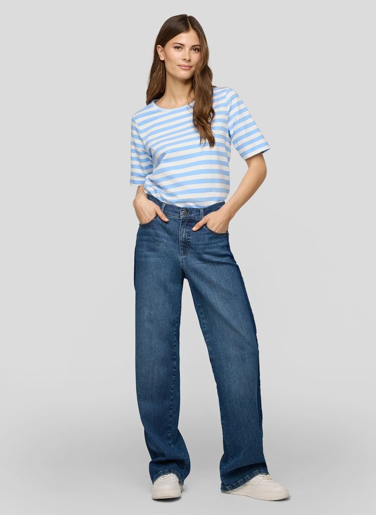 T-Shirt mit Streifen T-Shirt mit Streifen