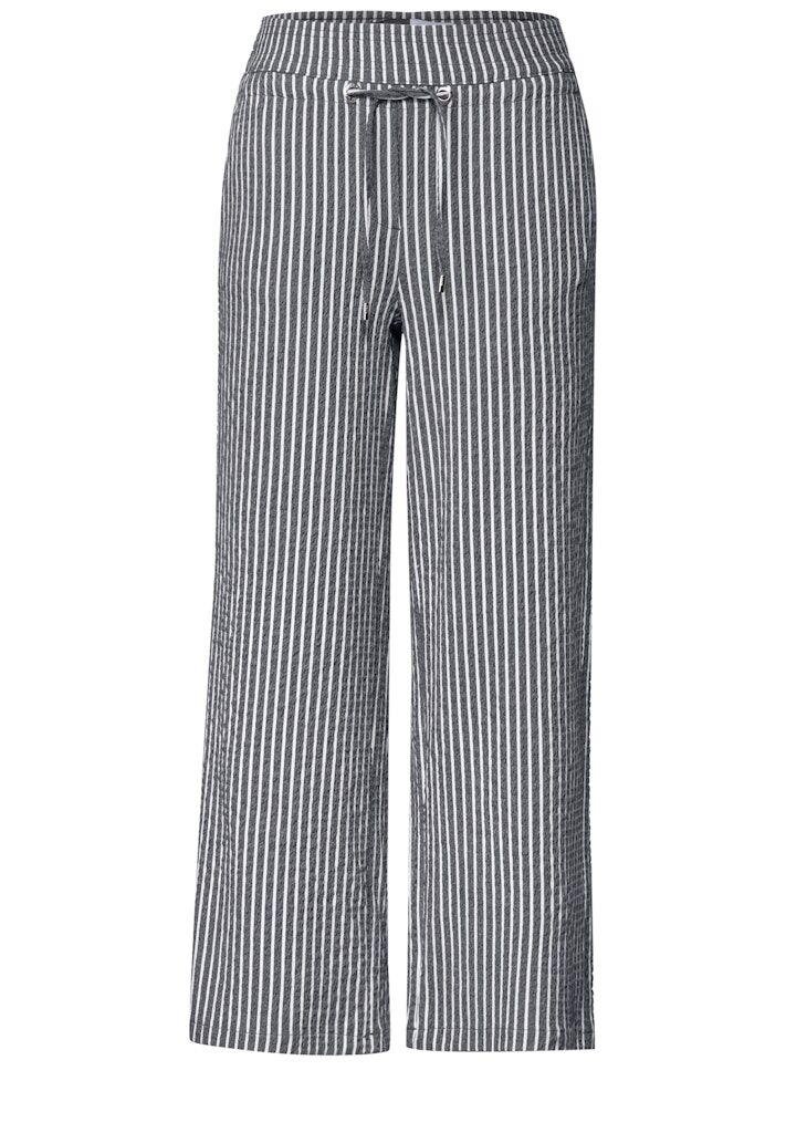 Cecil Gestreifte Seersucker Hose Cecil Gestreifte Seersucker Hose