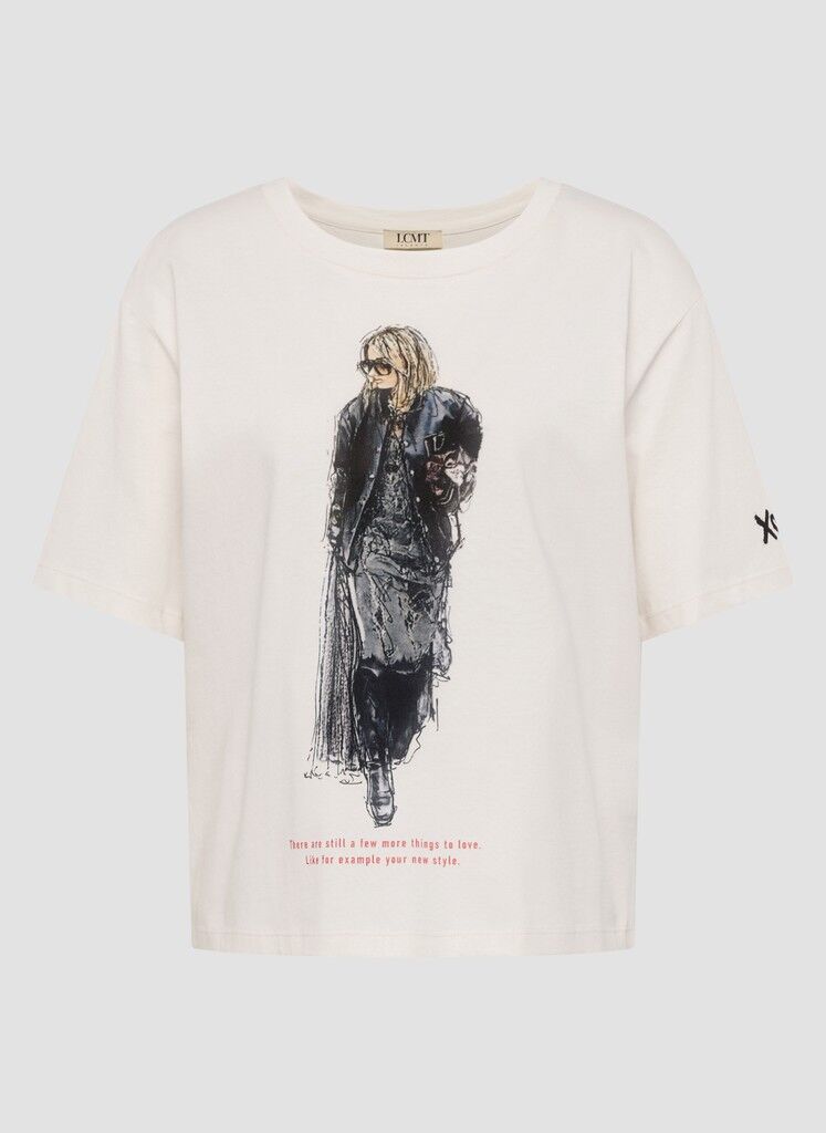 Oversized T-Shirt mit Print
