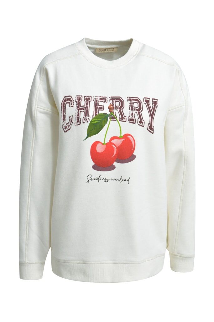 Sweatshirt Cherry Print Sweatshirt Cherry Print
