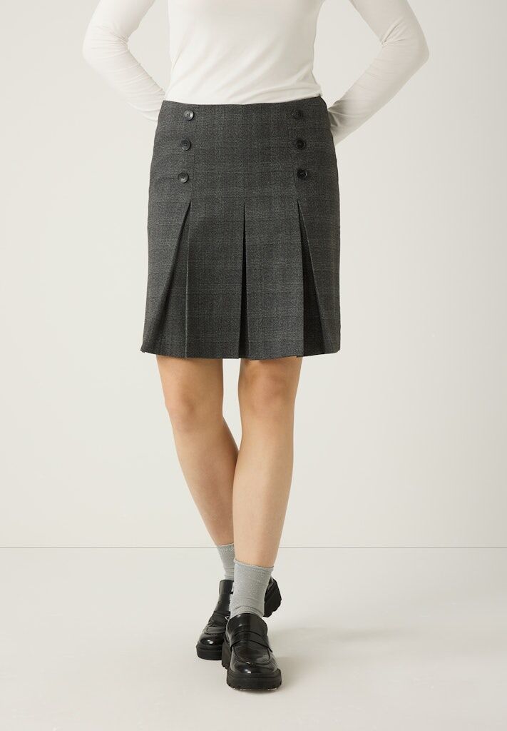 karierter Faltenrock karierter Faltenrock